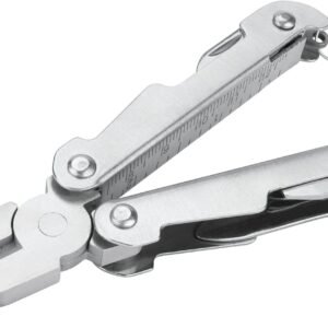 5-in-1 Multi-Tool with Screwdriver, Pliers, Knife, Bottle Opener, and Cutter, Made of Durable Stainless Steel