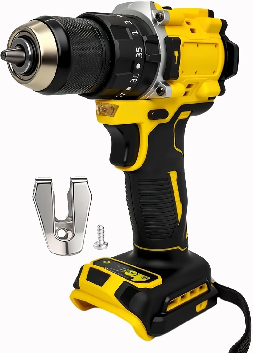 20V MAX Cordless Drill, Versatile and Suitable for Household Repairs, Furniture Assembly and Woodworking (TOOL ONLY)