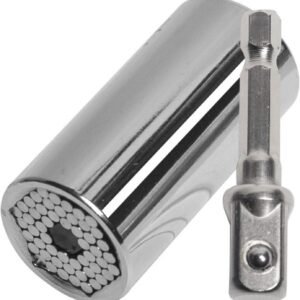 Multifunctional Hand Tool Set Universal Socket Wrench 7-19mm, Steel Construction, Manual Operation With Ratchet Wrench, Service Tool