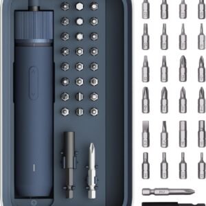 25-Piece Upgraded Electric Screwdriver Kit, Cordless Screwdriver