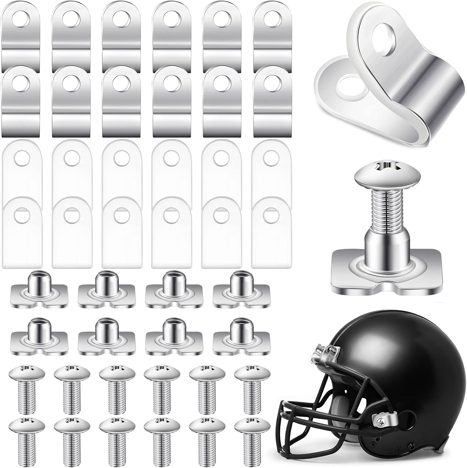 R Shape Clips Screws Nuts Gaskets
